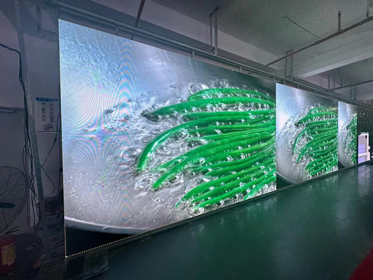 Prezzo buono P3.91mm Indoor Full Color LED Video Wall Screen 500x500mm Armadio in linea