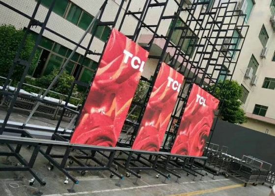 Prezzo buono Pubblicità all'aperto Cartellone LED a definizione impermeabile con dimensione dello schermo personalizzata e protezione IP67 in linea