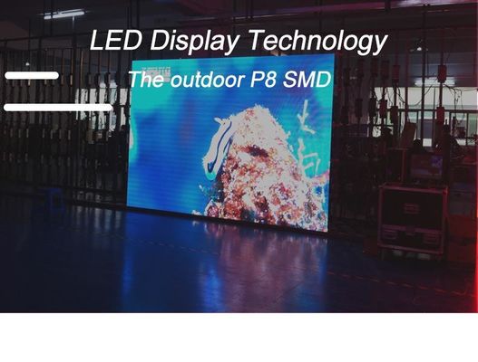 Prezzo buono Ricerca all'aperto di alta risoluzione di colore pieno SMD3535 1/4 dell'esposizione di LED di colore pieno di IP65 P8 in linea