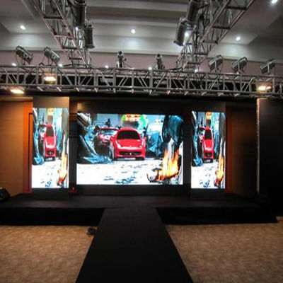 Prezzo buono Schermo per video wall a LED per installazione fissa a colori SMD P4 per interni per sala riunioni in linea