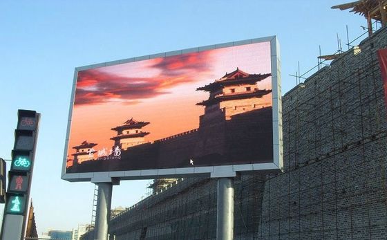 Prezzo buono P4 Outdoor Full Color High Resolution RGB LED Display schermo in alluminio pressofuso in linea
