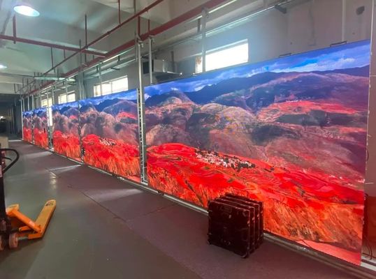Prezzo buono Schermo di stadio in alluminio ad alta luminosità P16 640*640mm Display a LED a colori a prova d'acqua all'aperto in linea
