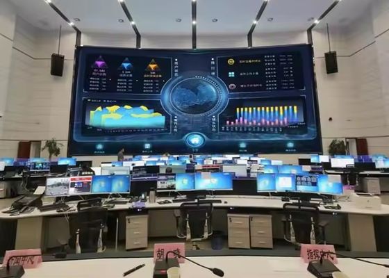 Prezzo buono Noleggio/installazione fissa di schermo a curva P4 SMD impermeabile all'aperto a colori completi 960*960MM Display a LED schermo pubblicitario in linea