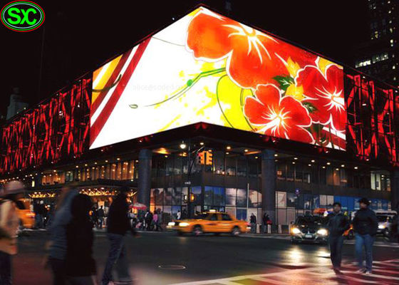 Prezzo buono Il RGB all'aperto P10 impermeabilizza la parete d'angolo dell'esposizione di LED di Digital di 90 gradi in linea