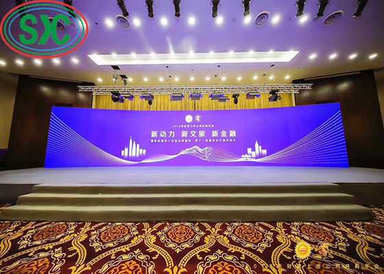 SMD2121 schermo curvo interno in acciaio a colori completi 960 x 960 mm Box RGB LED Display