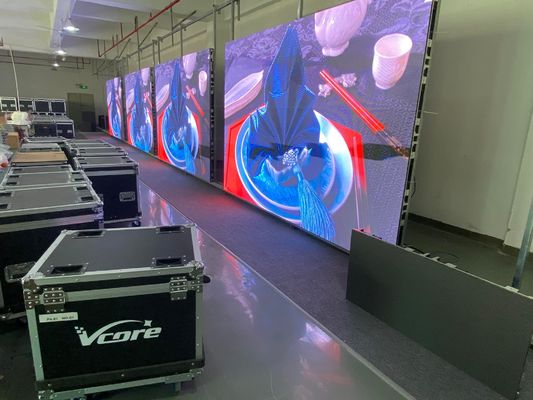 Scena a colori interiore Epistar P4 SMD3535 Rental LED Video Screen 960*960mm