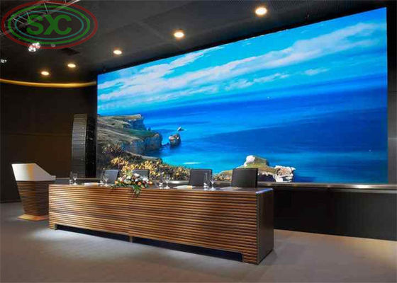 P4 Full Color Indoor LED Video Wall Screen 80*40 Modulo Risoluzione Cartelloni pubblicitari