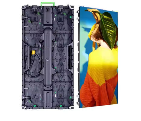 Prezzo buono schermo a LED in alluminio a fusione a prova d'acqua, P4.81 HD LED Video Wall Panel 250*250mm Modulo IP65 Scansione 1/13 in linea