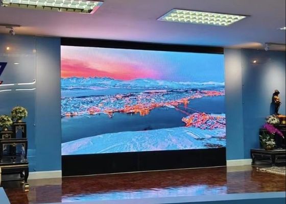 Prezzo buono Schermo LED HD in alluminio pressofuso, modulo personalizzabile, display LED HD, scatola impermeabile 320*160mm IP65, sistema NOVA, COB P1.25 in linea