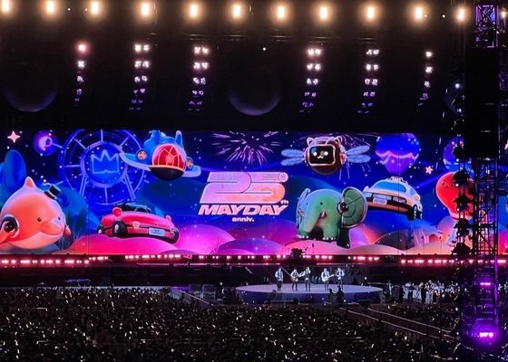 Prezzo buono P6 Schermo LED a colori di grandi dimensioni per palcoscenico, cartelloni pubblicitari a LED, schermo LED per stadio In linea