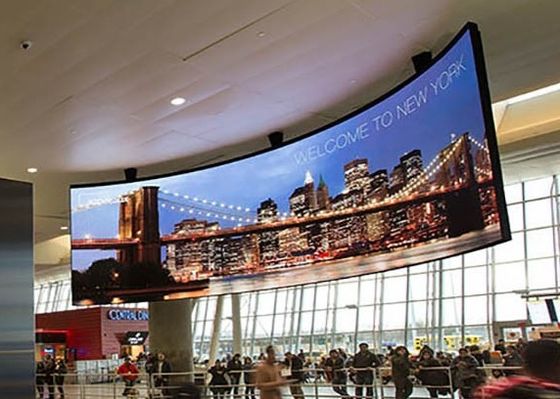 Qualità P6.67 HD Outdoor Impermeabile Billboard LED Curtain Screen IP65 Modulo ad Alta Risoluzione 320*160 Fabbrica