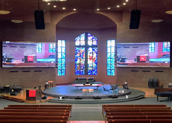 P1.25 schermo all'aria aperta ad alta definizione a LED in alluminio a fusione a stampa a colori epistar chip