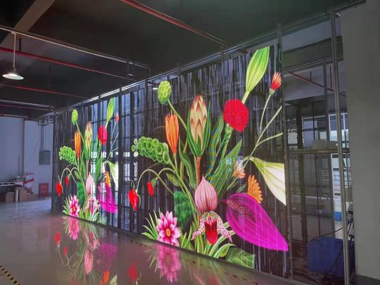 Scatenate il pieno potenziale del vostro spazio con il nostro muro video LED trasparente e lo schermo trasparente LED
