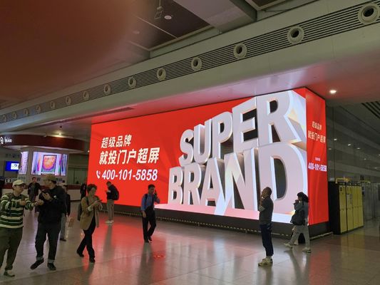 Prezzo buono Luminosità regolabile per display a LED a colori aperti e interni P3.9 con LED Epistar e IC MB5124 in linea