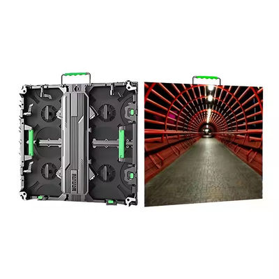 100000 ore di vita SMD schermo a LED in armadio regolare 576mmx576mm e materiale in alluminio per visualizzazioni ottimali