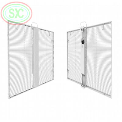 Ecrani LED trasparenti IP43 impermeabili per eventi e mostre