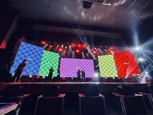 Epistar P4.81 Outdoor Full Color LED Screen Rental 16,7 milioni di colori di visualizzazione