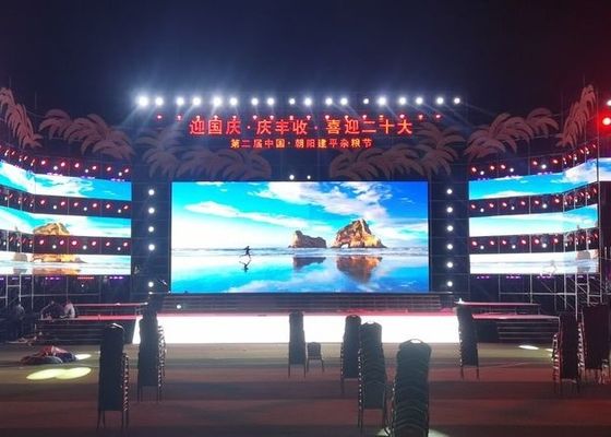 Prezzo buono Ultra-Thin Rental Outdoor LED Screen Video Wall 25mm Pitch di pixel in linea