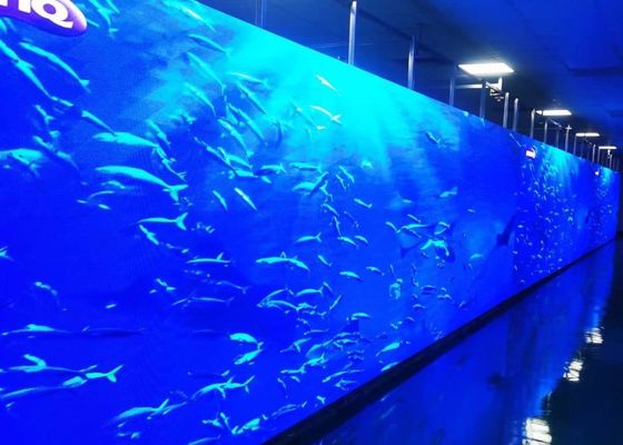 Qualità P4 Armadio in alluminio IP43 a colori interni a LED Video Wall Screen 4mm SMD2121 Fabbrica