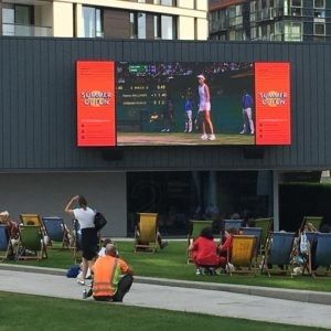 Livello di protezione IP65 Cartelloni a LED con R 625-630nm e Refresh Rate 3840HZ