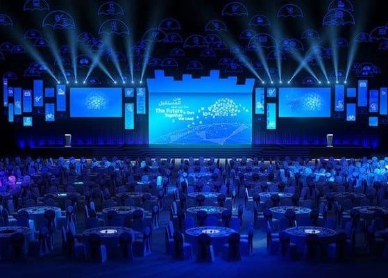 Prezzo buono Metallo Grande schermo a LED per pubblicità esterna P6 32*32 Risoluzione Aluminio in linea