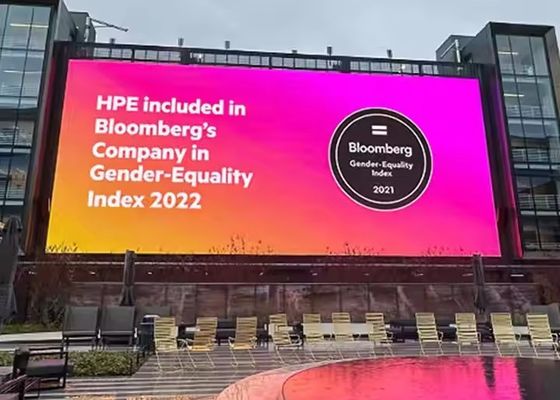 Prezzo buono 40,000 Dots/Square Meter SMD LED Screen di noleggio, OutdoorUso di armadi di ferro e acciaio In linea