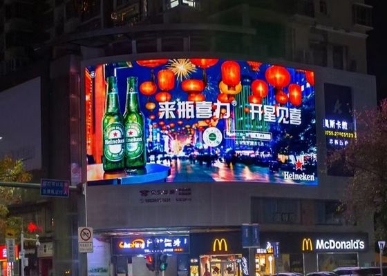 Prezzo buono Noleggio di schermo pubblicitario a LED impermeabile all'aperto, P3.91 Displayboard a LED a colori completi MBI5124 Alta risoluzione in linea