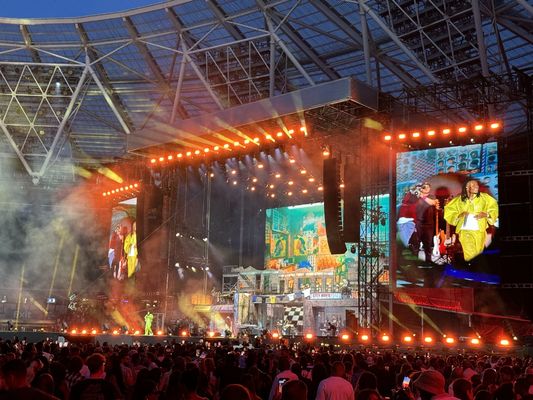 Schermi LED pubblicitari SCXK-RGB con display LED, angolo di visione 120° / 60° e dimensioni personalizzabili