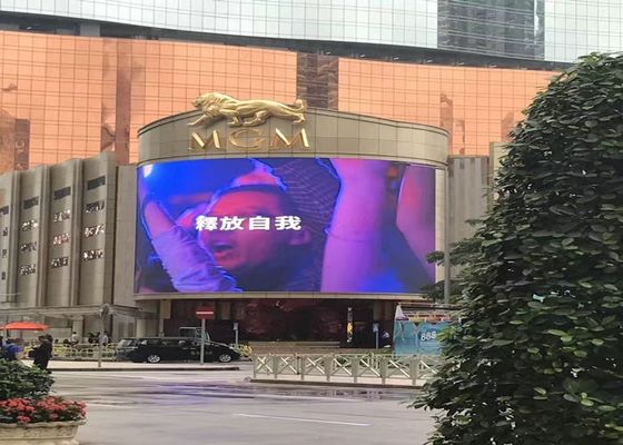 Prezzo buono Display a LED a colori esterni 500*1000 mm Dimensione armadio Funzione video e 000 ore di durata per segnaletica digitale esterna in linea