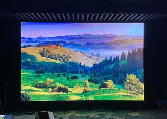 Prezzo buono Display video in alluminio in colata P1.25 per pubblicità, trasmissioni in diretta, display LED ultra chiaro e privo di macchie in linea