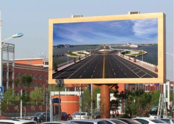 Prezzo buono schermo pubblicitario fisso/noleggio scatola di ferro schermo all'aperto a LED, alta frequenza di aggiornamento schede video a LED in linea