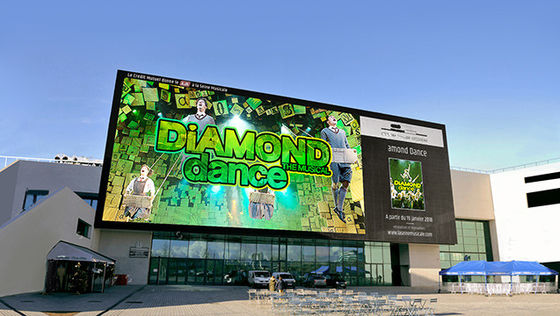 P6 Display LED fisso con metodo di manutenzione di servizio posteriore e luminosità di bilanciamento del bianco ≥7500cd/m2