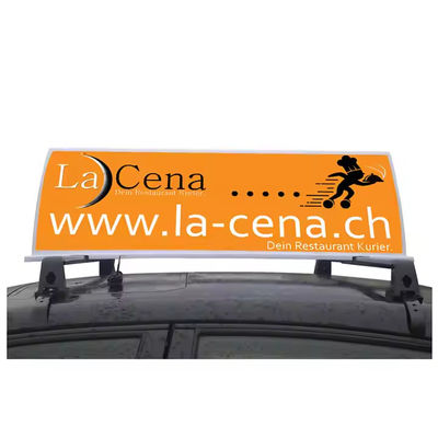 Prezzo buono Outdoor P6 HD Full Color LED Car Taxi Roof Sign Display a doppio lato IP65 impermeabile In linea