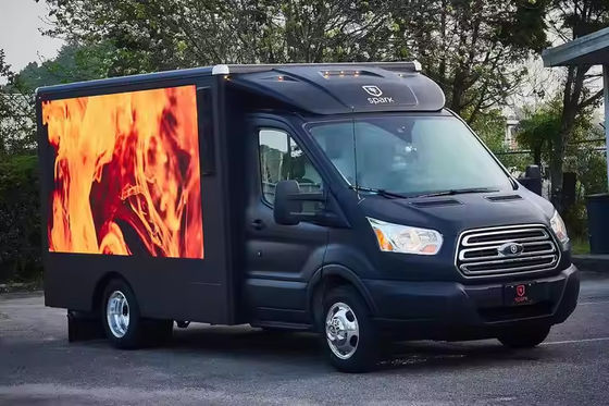 Prezzo buono Screen a LED a colori esterni P6 IP65 impermeabile per camion furgoni in linea