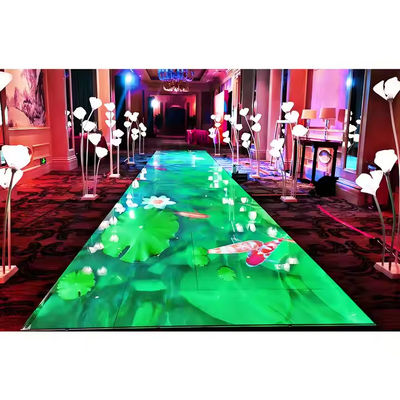 220V Voltage LED Dance Floor Alta luminosità Epistar Chip con etichetta del cliente inclusa Sì
