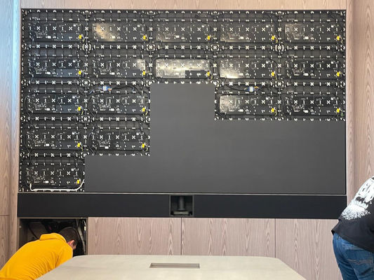 Scenario a colori interiori sfondo P4 LED Video Wall Panel Display Screen