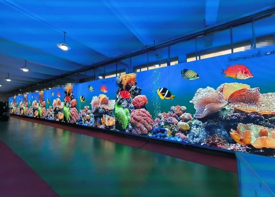 Prezzo buono Display Screen LED per interni in alluminio a fusione a stiro, LED Video Display Board Modulo in alluminio 256*128MM in linea