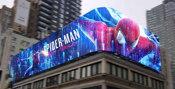 definizione Pubblicità all'aperto definizione LED Billboard con luminosità 5500 e tensione di ingresso AC 110/220V