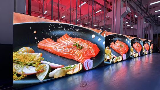 Schermo LED a noleggio di livello professionale con consumo medio di 438Watt/m2