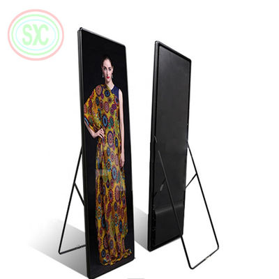 Prezzo buono P2.5mm Pitch Aluminum LED Poster Display con 680x2000mm Dimensione dello schermo e materiale del pannello in alluminio in linea