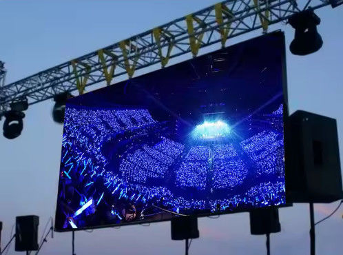 Display LED a colori esteriori di 500*1000 mm con modulo di 250*250 mm e carica di 5V/40A