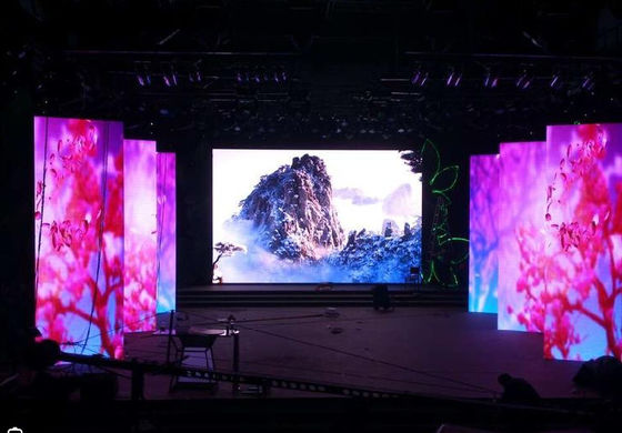 Modulo display LED multicolore per esterni resistente alle intemperie, dimensioni 250*250mm, dimensioni cabinet 500*1000MM