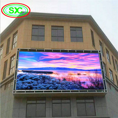 Prezzo buono Display LED a colori per esterni con alimentatore a commutazione 5V/40A, configurazione pixel RGB 3in1 e durata di 100 in linea