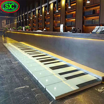 Single Color LED Dance Floor Alta luminosità Epistar Chip 3840hz/s Tasso di aggiornamento per matrimoni e feste