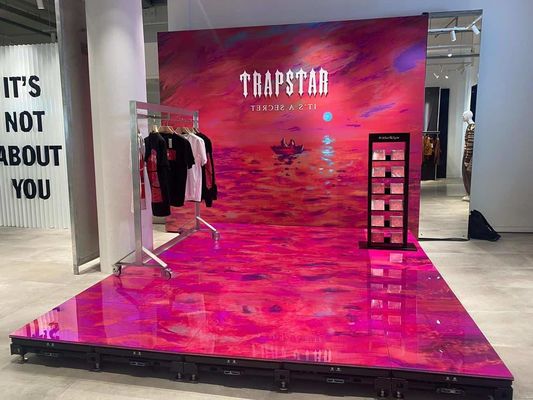 Pavimento da ballo a LED a lunga durata con colore RGB e sistema di controllo DMX512