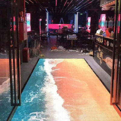 Pista da ballo a luce scintillante ad alta risoluzione con sistema di controllo DMX512 e chip Epistar ad alta luminosità