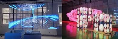 Schermo LED trasparente per armadio in alluminio G7.82-7.82 e assenza media di guasti di 1000 ore per le tue esigenze