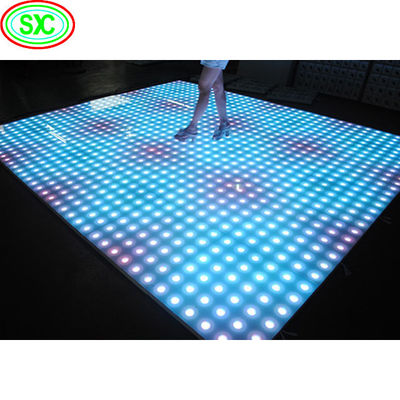 Prezzo buono Modulo W2 X H4 Qty 8PCS LED Dance Floor con sistema di controllo DMX512 e colore RGB in linea