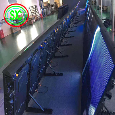 Prezzo buono Schermo LED da stadio con rettifica in scala di grigi IP65, frequenza di aggiornamento 60Hz, per display ad alta definizione in linea