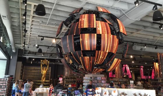 Schermo LED sferico impermeabile IP43 con funzione di visualizzazione video e certificazione FCC